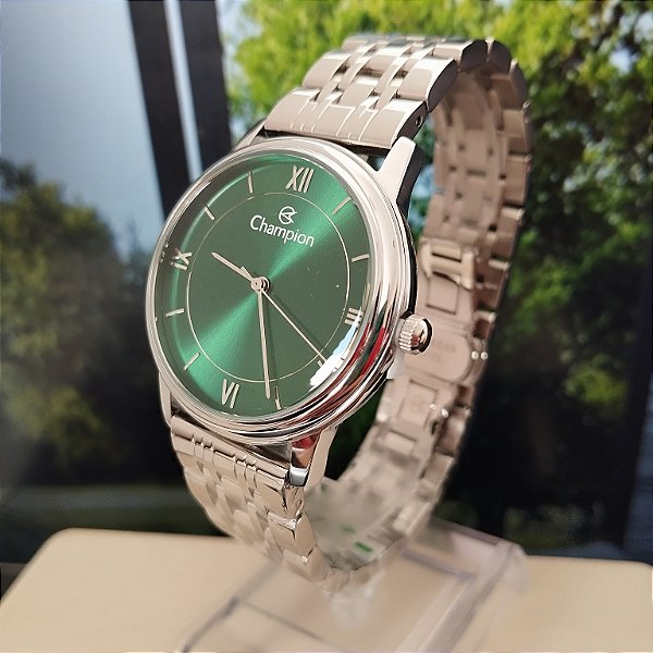 Relógio Champion Unissex Analógico Verde - CN21470G
