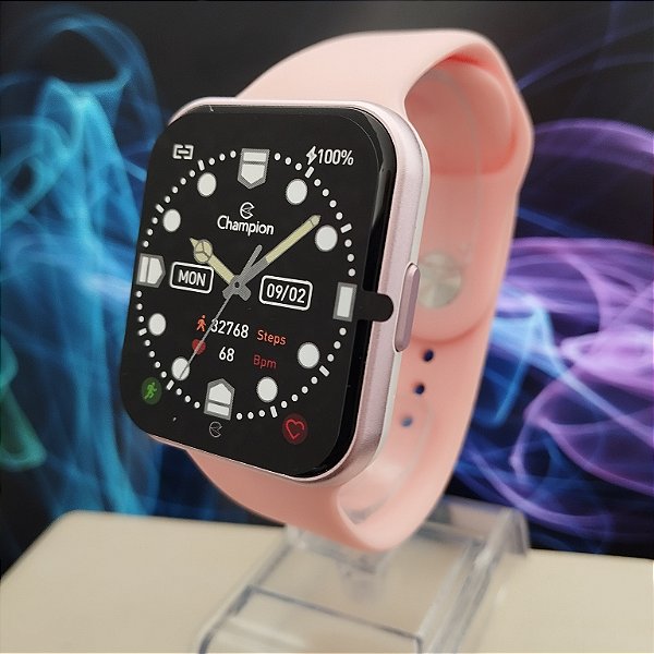 Relogio smartwatch Champion CH50066R