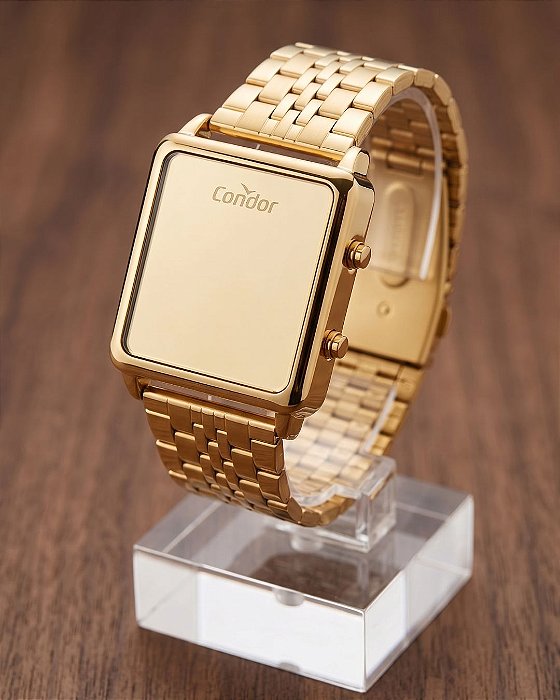 Relógio Condor Feminino COMDI202AKC/4D Espelhado Dourado