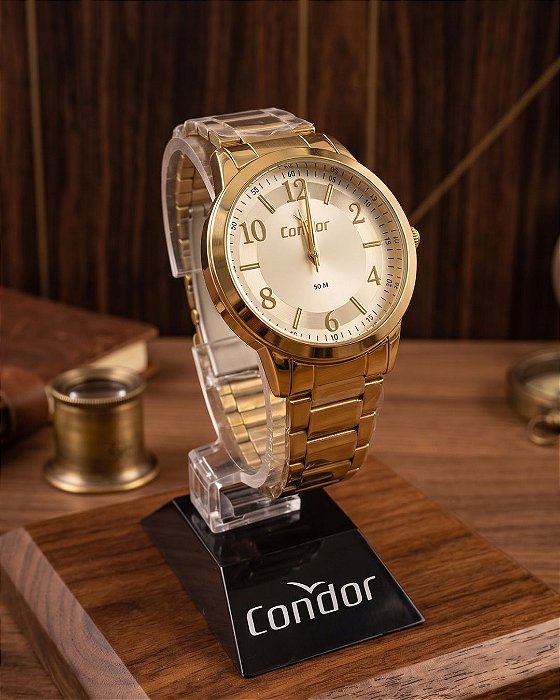 Relogio Condor Dourado CO2035MZT/4K