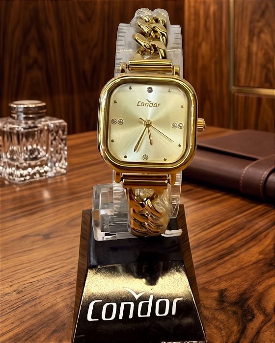 Relógio Condor Feminino Dourado CO2035NVB/5X