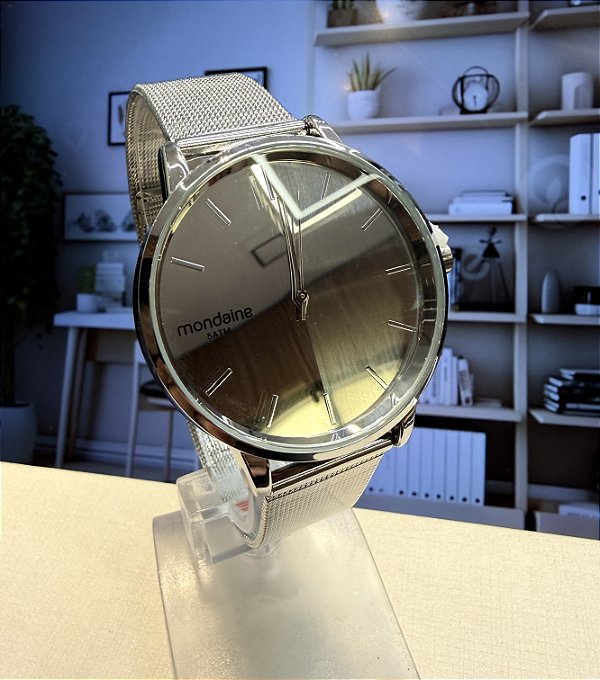 Relógio Mondaine Feminino Prata - 3117L0MVNE2
