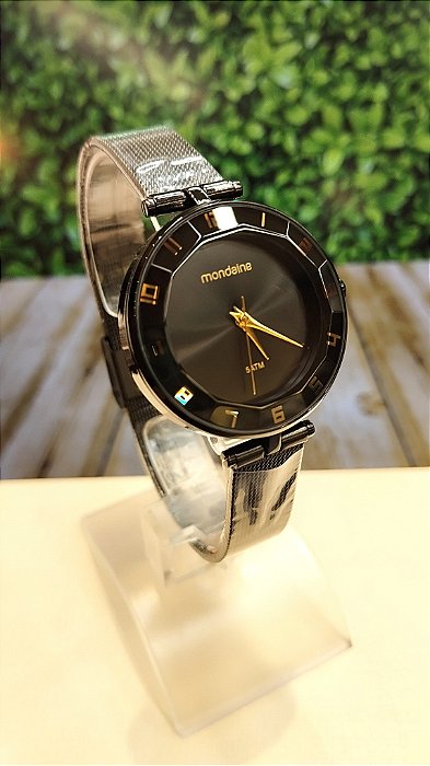 Relógio Mondaine Feminino Preto - 32911LPMVPE3