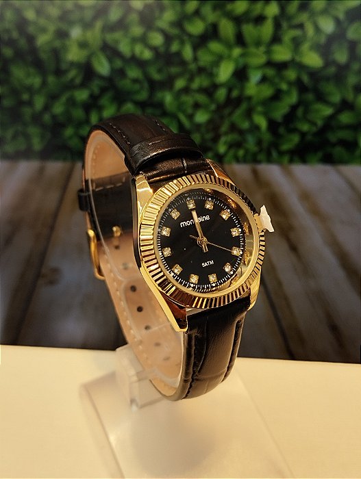 Relógio Mondaine Feminino de Couro - 32960LPMVDH2