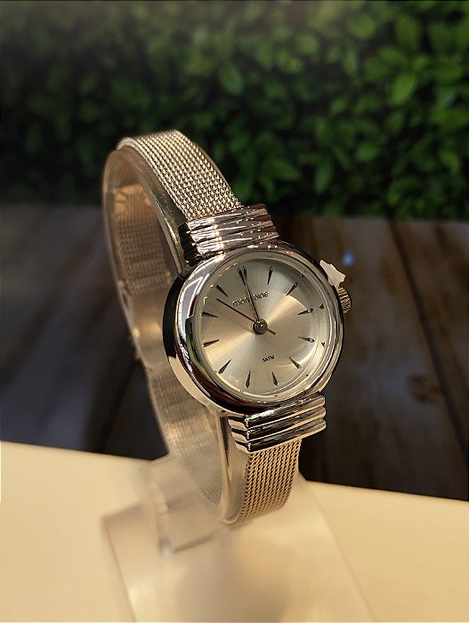 Relogio feminino Mondaine prata 99856L0MVNE2