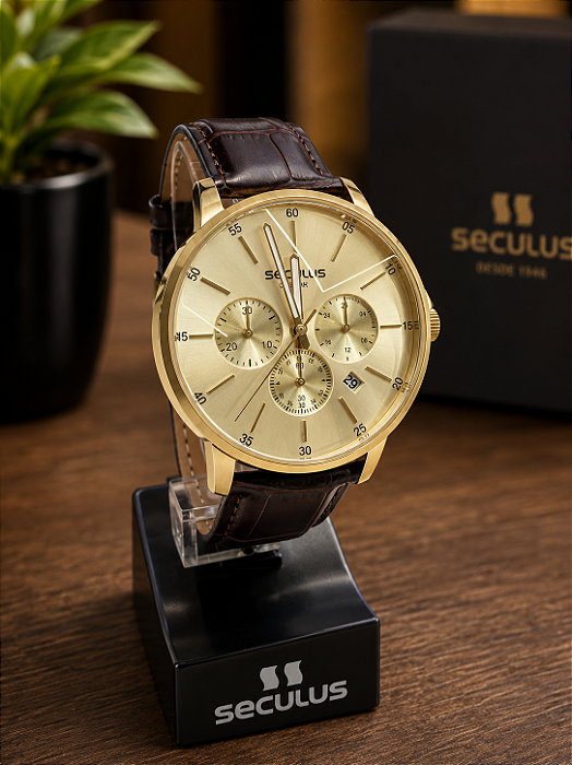 Relogio Masculino Seculus 44258GPSVDC2