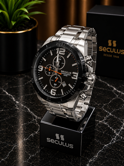 Relogio Masculino Seculus 44318GPSVCA1