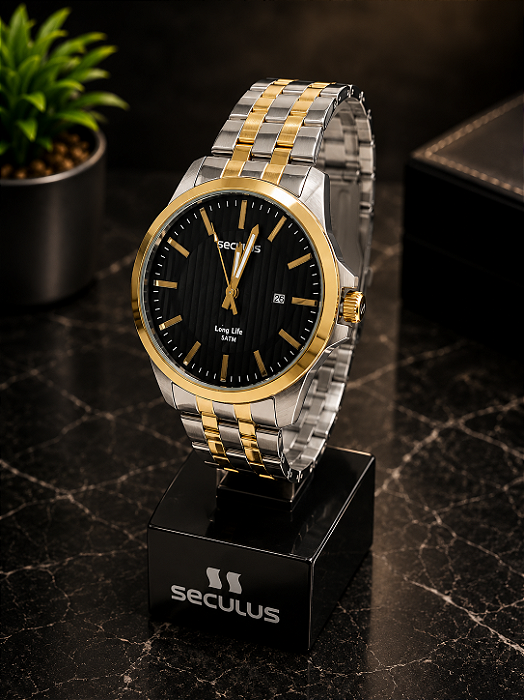 Relogio Masculino Seculus 44197GPSVBA3