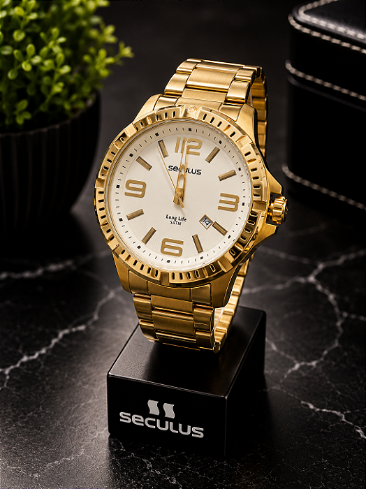 Relogio Masculino Seculus 44206GPSVDA2