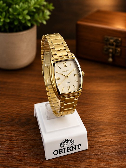 Relógio Feminino Orient Dourado - LGSS0075 S3KX