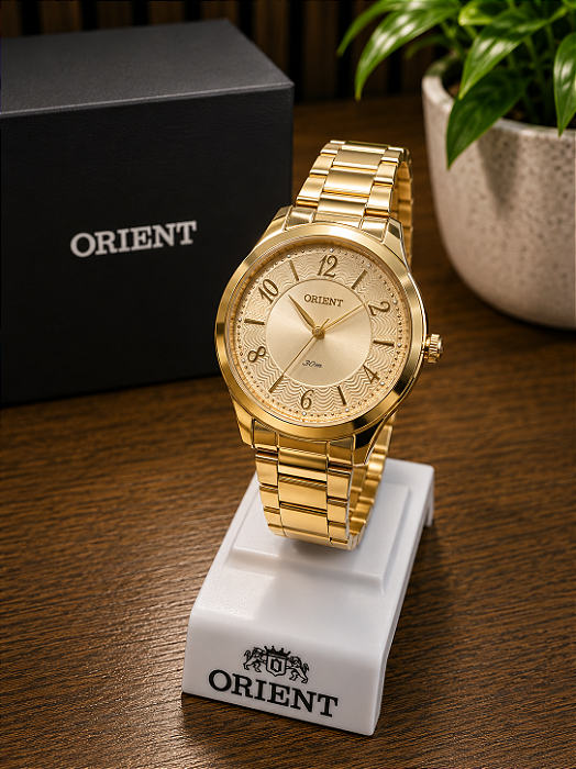Relógio Feminino Orient Dourado - FGSS0255 C2KX