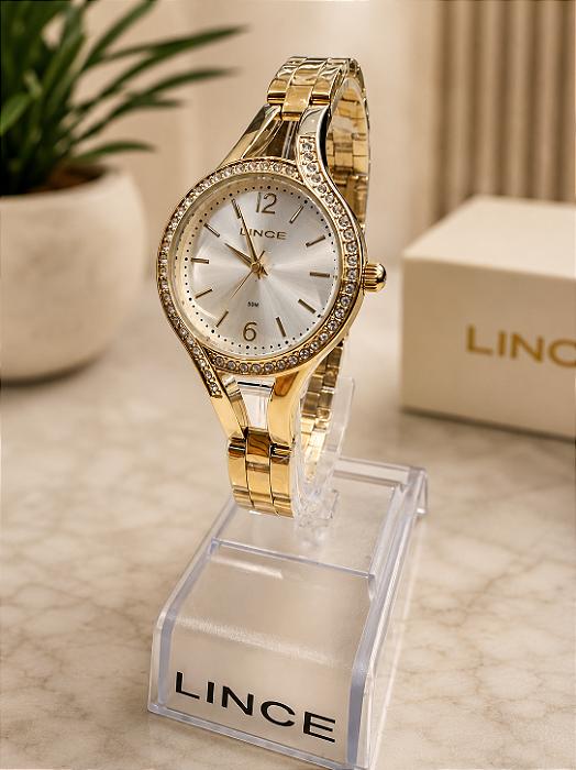 Relógio Feminino Lince Dourado - LRGM070L30 S2KX