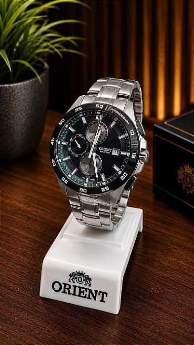 Relógio Orient Solartech Masculino MBSSC307 E1SX