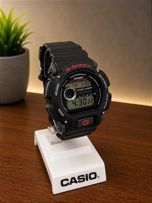 Relógio Casio G-Shock Masculino Digital Preto - DW-9052-1VDR