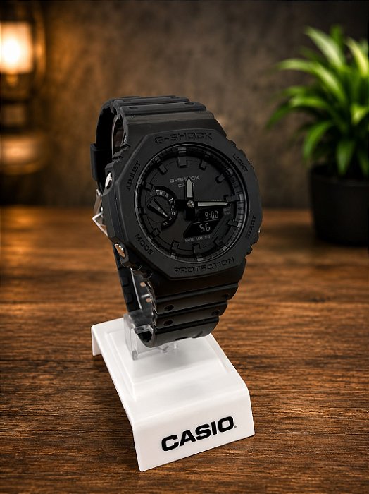 Relógio Casio G-Shock Masculino Carbon - GA-2100-1A1DR