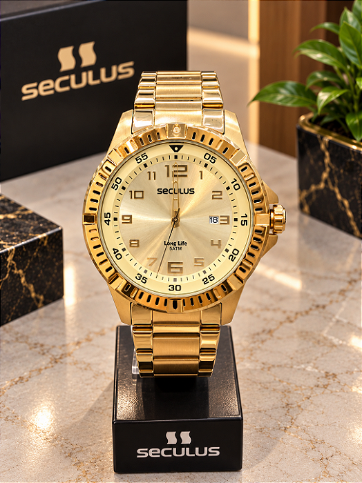 Relogio Masculino Seculus- 44207GPSVDA2
