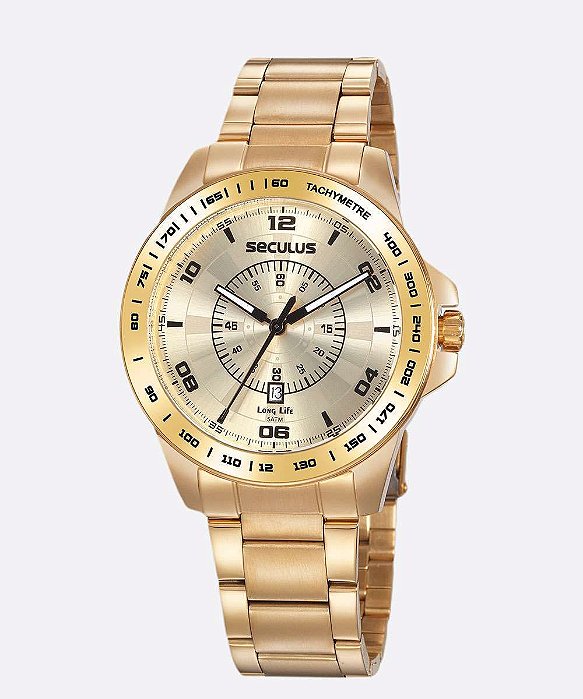 Relógio Masculino Seculus 20898GPSVDA2