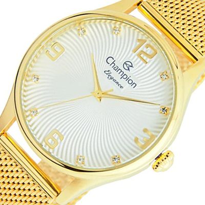 Relógio Feminino Analógico Champion CN25716M Elegance - Dourado