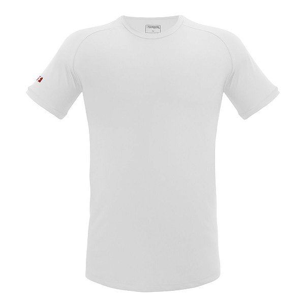 Camisa Térmica Manga Curta UV50+ Branca