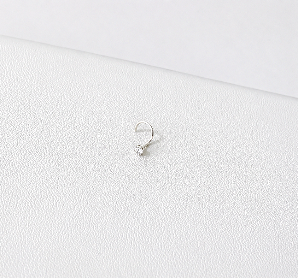 Piercing de Prata Nariz Nostril