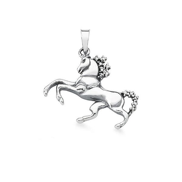 Pingente de Prata Cavalo
