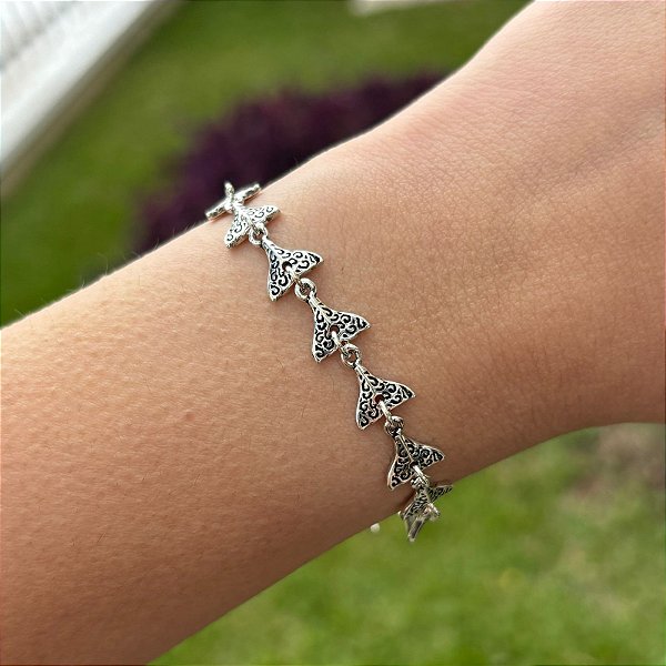 Pulseira de Prata Cauda