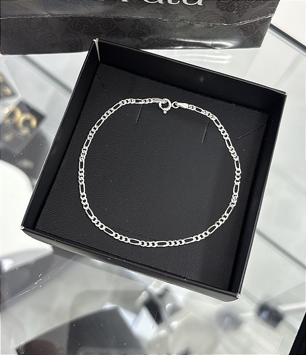 Pulseira de Prata 3X1 2mm