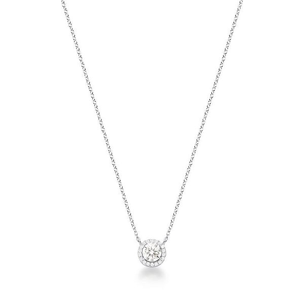 Colar Moissanite 5mm - 0.5ct