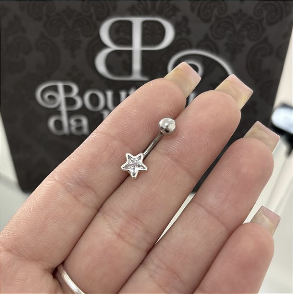 Piercing de Umbigo Estrela