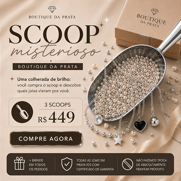 SCOOP PREMIADO - 3 SCOOPS