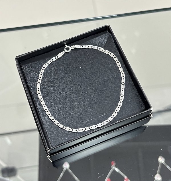 Pulseira Masculina Piastrine  3mm