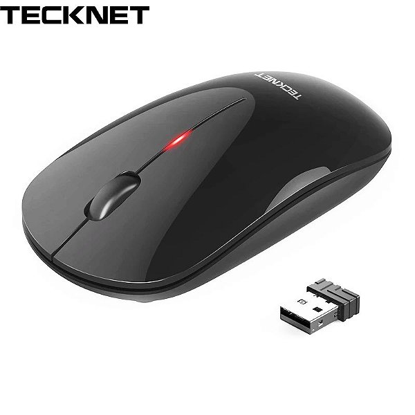 MOUSE TECKNET WM008 PRETO WIRELESS