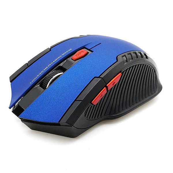 MOUSE GAMER ÓPTICO 2.4 GHZ 1200 DPI SEM FIO
