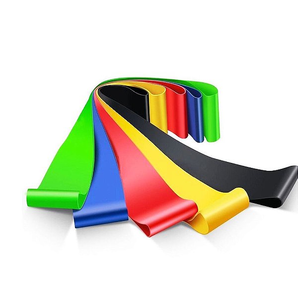 KIT 5 UNIDADES FAIXA ELÁSTICA