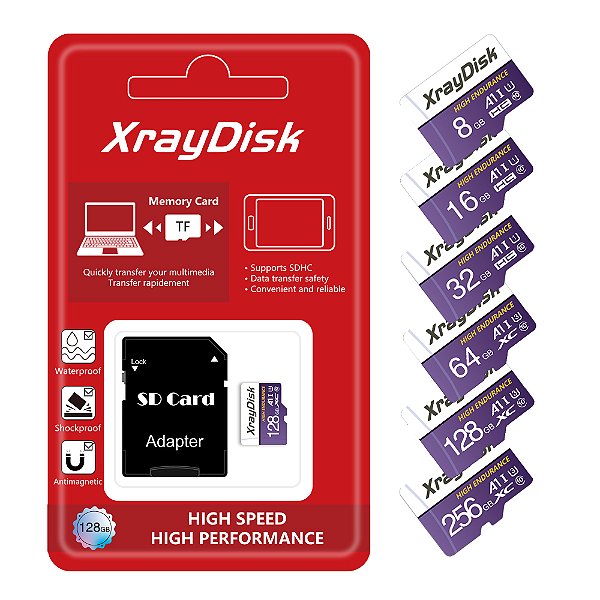 CARTÃO DE MEMÓRIA MICROSD XRAYDISK