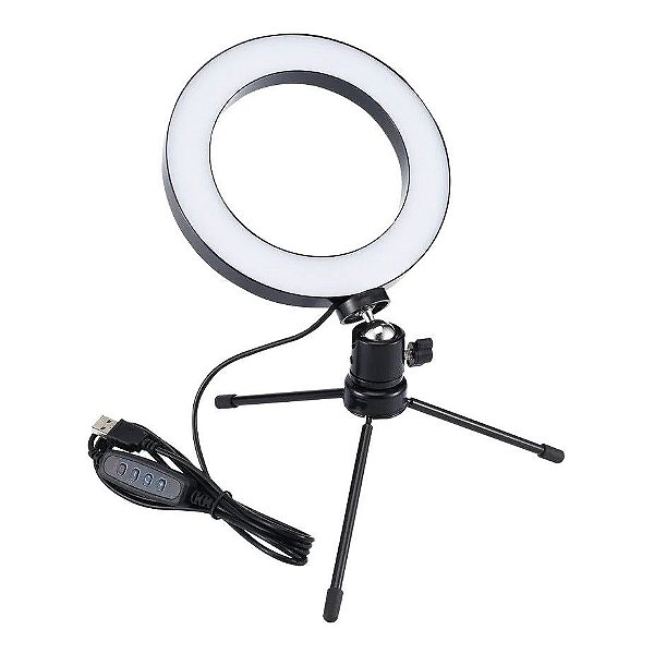 ANEL DE LED 6 POLEGADAS USB