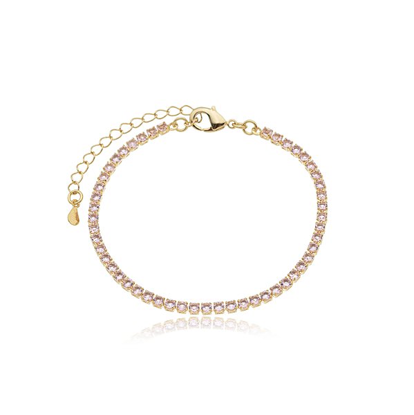 Pulseira Riviera Rosa
