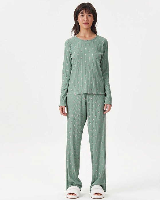 Pijama Longo Feminino 13556