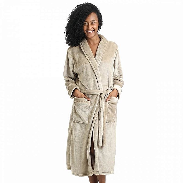 Roupão Feminino Fleece 7692