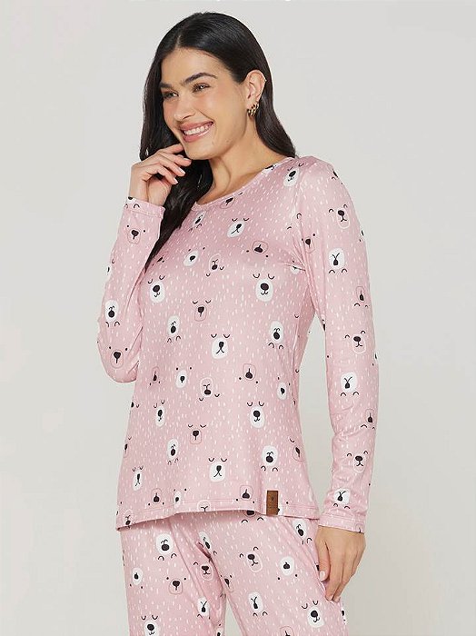 Pijama Feminino Longo 0347