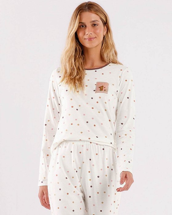 Pijama Feminino Longo 10678