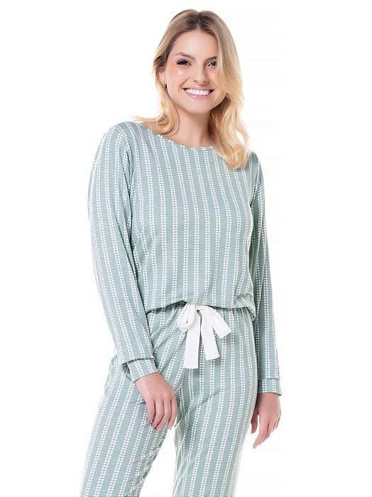 Pijama Feminino Longo 1318