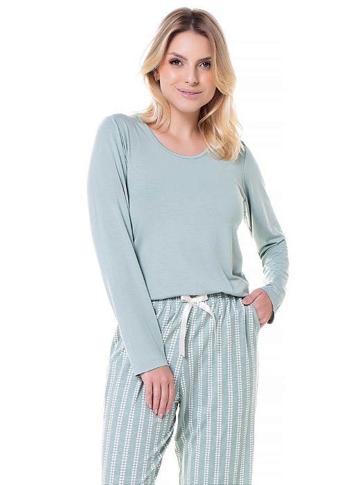 Pijama Feminino Longo 1319