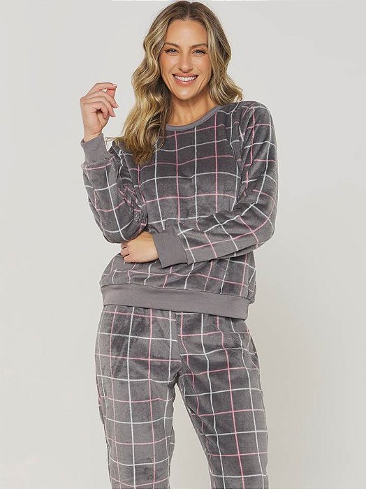 Pijama Feminino Fleece 0266