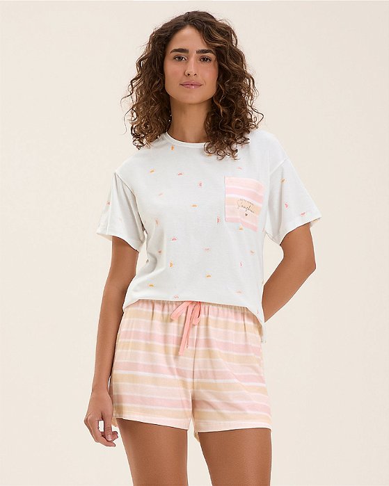 Pijama Feminino Curto 2010929