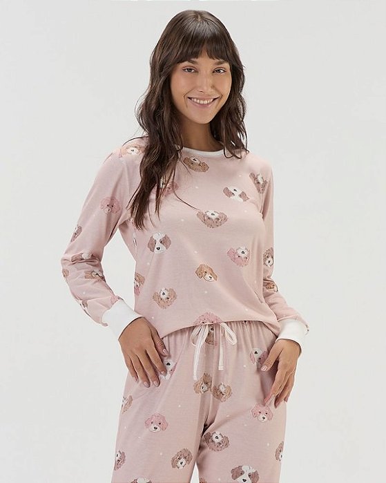 Pijama Feminino Longo 2011327