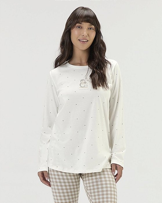Pijama Feminino Longo Legging 2011160