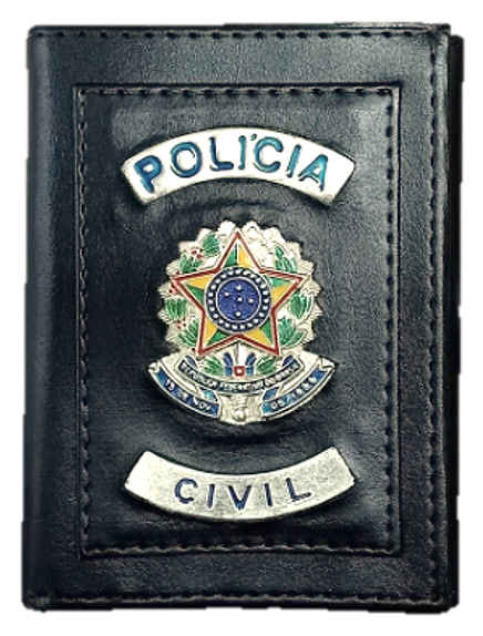 Carteira Polícia Civil - LOJA BIZURADO - Produto para militares da ativa e  admirador. Praticantes de Paintball e Arsoft.
