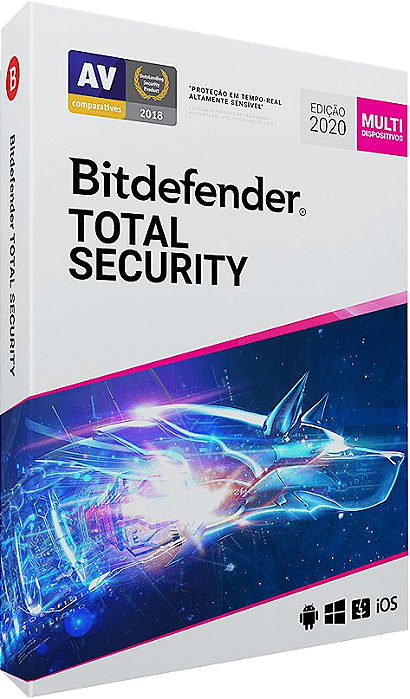 Bitdefender Total Security até 5 dispositivos (12 Meses)