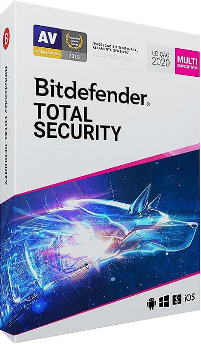 Bitdefender Total Security 2023 até 5 dispositivos (12 Meses)